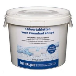Interline Chloortabletten 2,5 Kg. Organisch 20 Gram