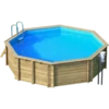 Tropic Octo 505, Ø 470 X 120 -Zwembadverkoopwinkel hout zwembad octo505