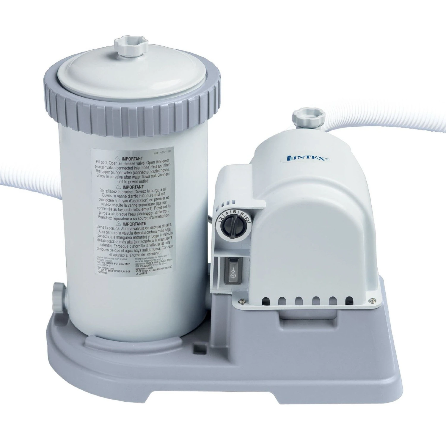 Intex Filterpomp 9,4 M³/u - 28634 3 Intex Filterpomp 9,4 M³/u - 28634