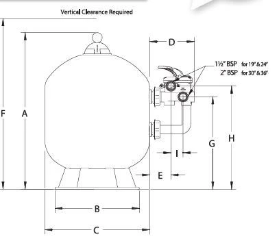 Zandfilter Triton NEO Side 762mm 4 Zandfilter Triton NEO Side 762mm - Afbeelding 2