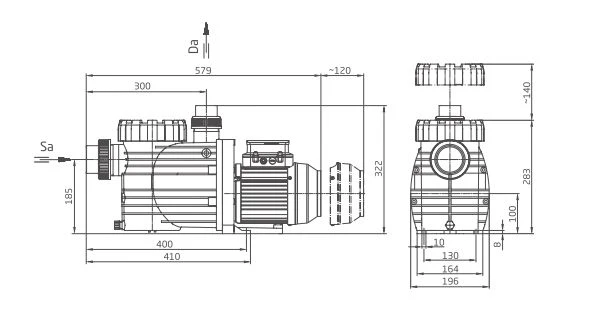 Speck BADU Eco Soft 0,75 KW / 230 Volt 5 Speck BADU Eco Soft 0,75 KW / 230 Volt - Afbeelding 3