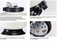 Zandfilter PPG Deluxe 20" -Zwembadverkoopwinkel ppg filter informatie