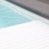 Roldeck PVC Witte Lamellen -Zwembadverkoopwinkel pvc50 white