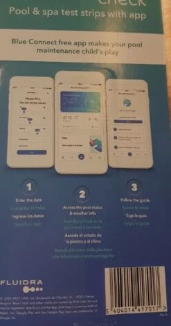 Blue Check Test Strips (50st) -Zwembadverkoopwinkel test 1